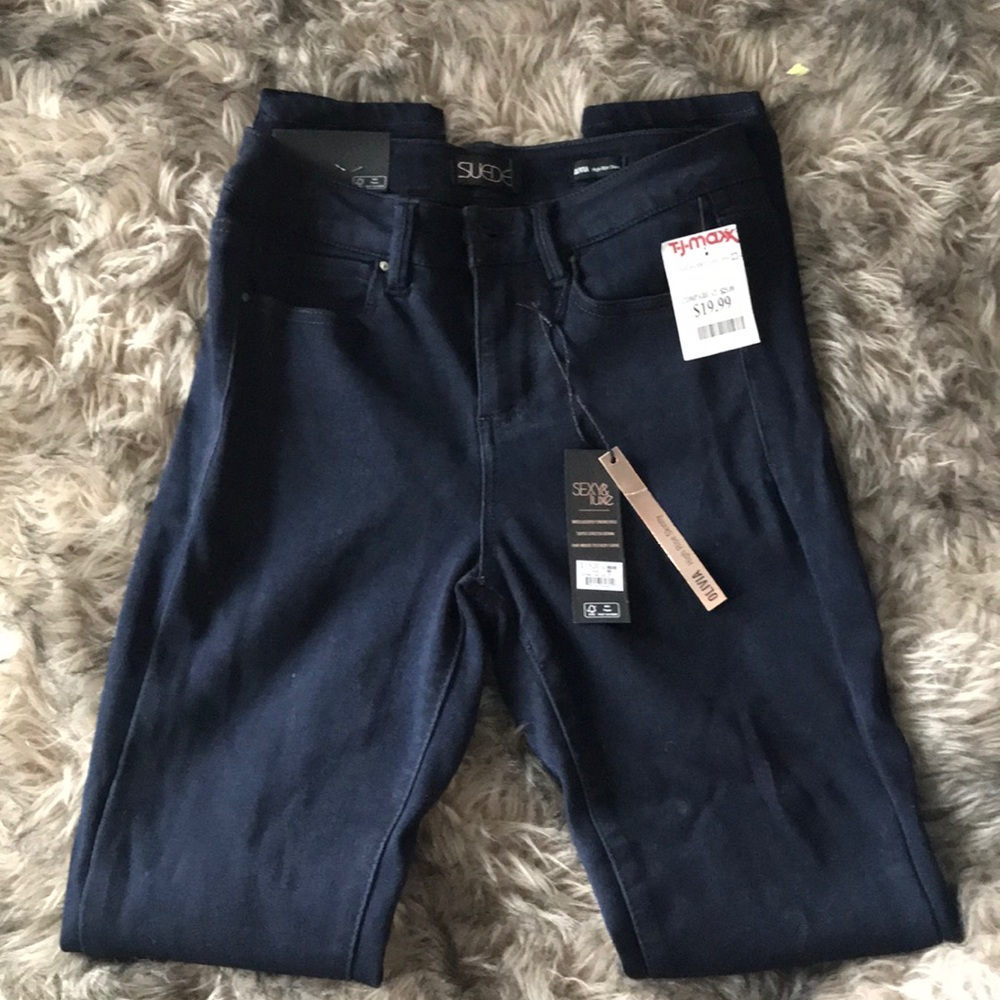 SUEDE Olivia High Rise Skinny